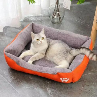 panier-pour-chat-colore-orange