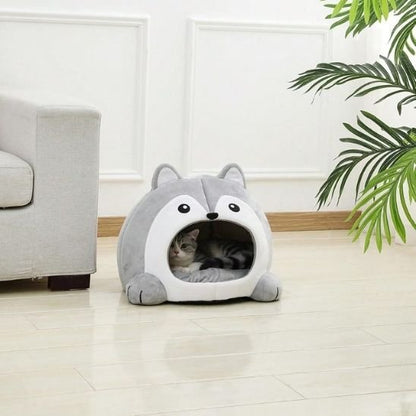 panier pour chat loup salon chat allonge