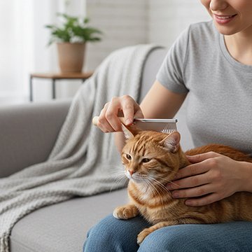 peigne chat double denture maitresse chat canape