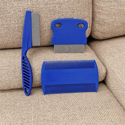 peigne pour chat kit complet bleu 