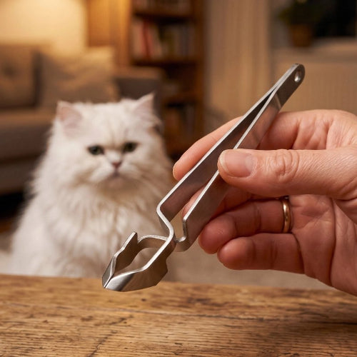 pince à tique design pince a epiler chat