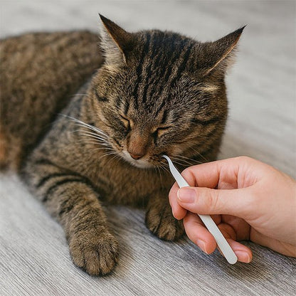 pince à tique professionnelle chat