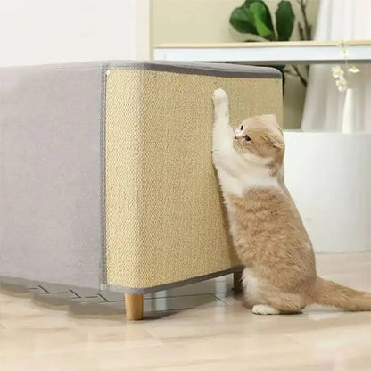 protection canapé chat bambou naturel salon chat