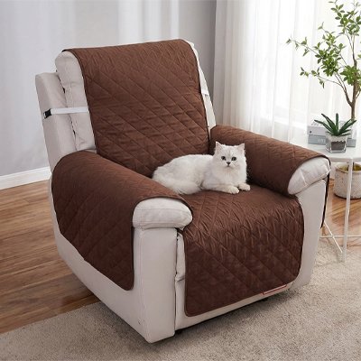 protection canapé chat multi couches marron chat allonge salon
