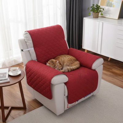 protection canapé chat rouge bordeaux anti usure chat allonge