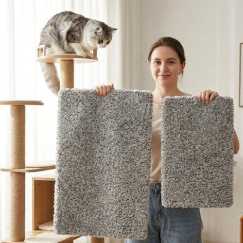 tapis chat chauffant maitresse multi taille chat
