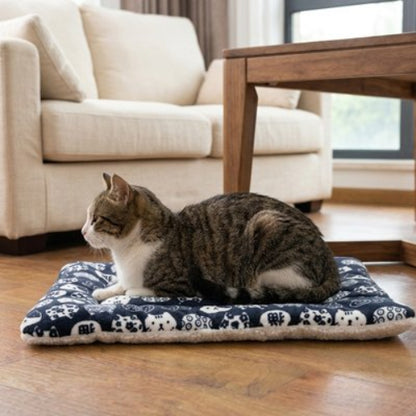 tapis chat motifs felins salon chat allonge