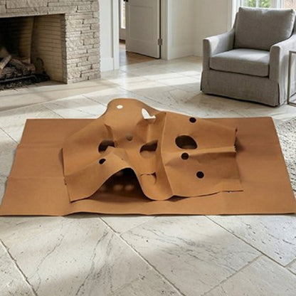 tapis pour chat design ludique salon