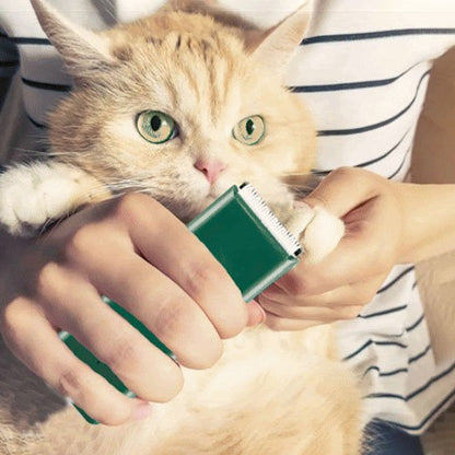 tondeuse pour chat pratique vert chat