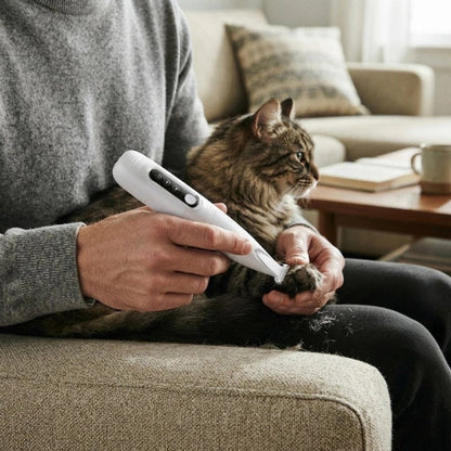 tondeuse pour chat precise avec chat