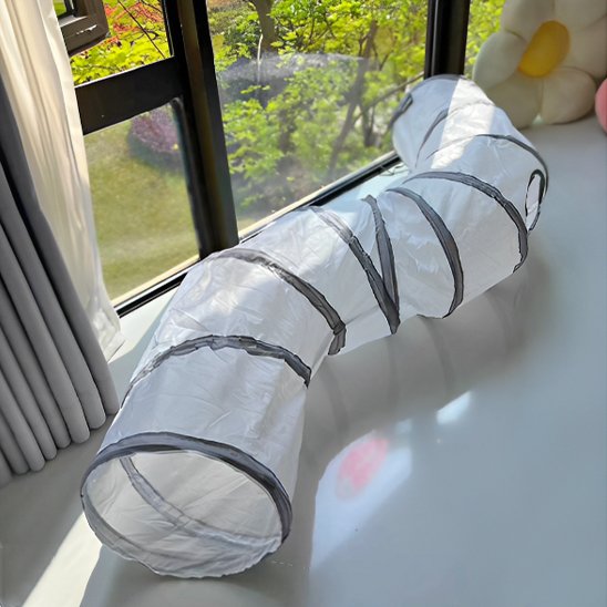 tunnel chat gris transparent modele en s