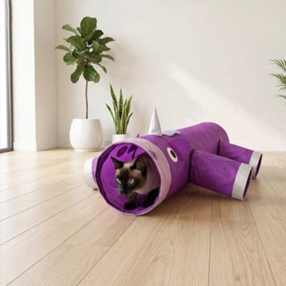 tunnel chat licorne avec chat