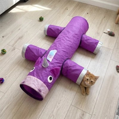 tunnel chat licorne chat apaise